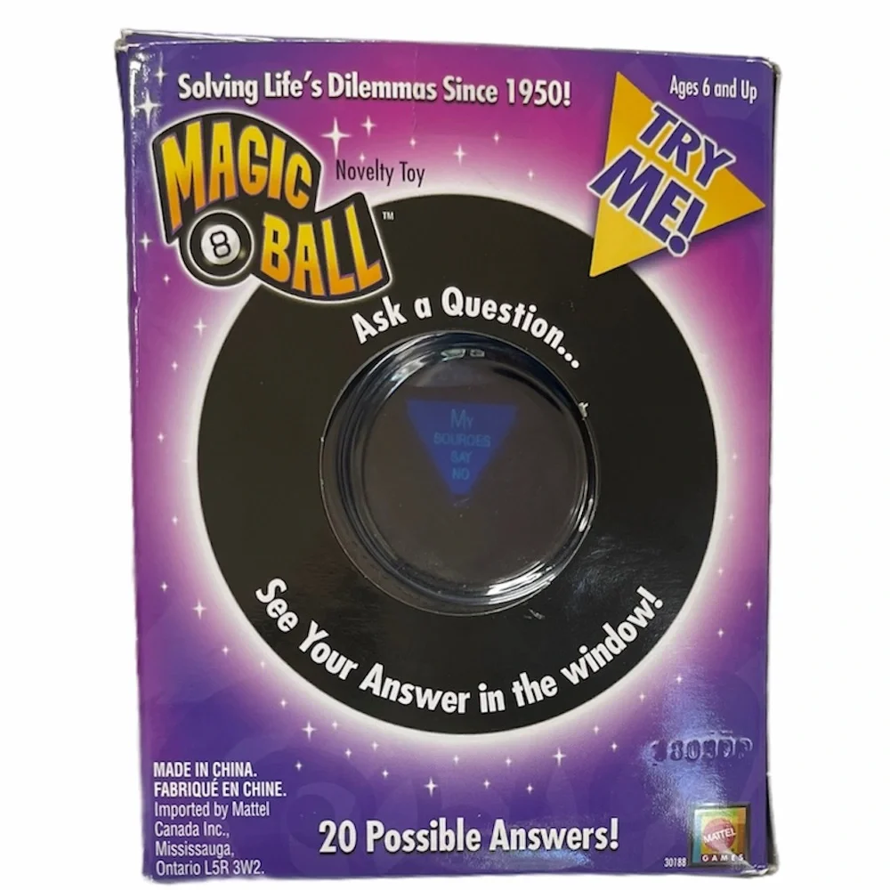 Magic 8 Ball Fun Mystery Magical Fortune Games Toys